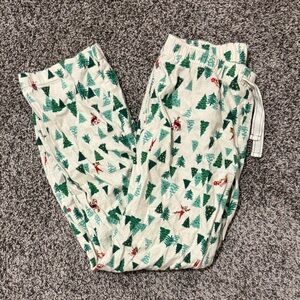 Old Navy Green and White Pajama Pants